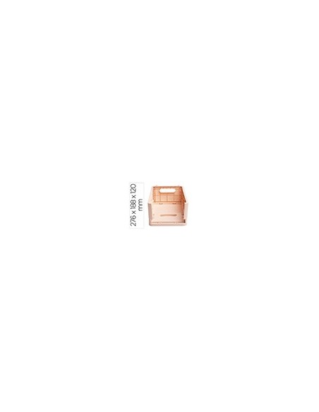 CAJA PLEGABLE EXACOMPTA MIDI SKANDI PP. RECICLADO NUDE 276X188X120MM CAJA PLEGABLE EXACOMPTA MIDI SKANDI PP. RECICLADO NUDE 276X188X120MM