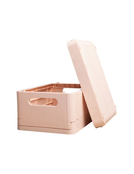 CAJA PLEGABLE EXACOMPTA MIDI SKANDI PP. RECICLADO NUDE 276X188X120MM CAJA PLEGABLE EXACOMPTA MIDI SKANDI PP. RECICLADO NUDE 276X188X120MM
