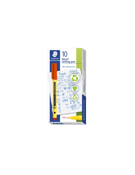 ROTULADOR STAEDTLER NORIS WRITING PEN 307 BASE AGUA FINA 0,6MM RJ.