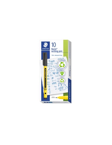 ROTULADOR STAEDTLER NORIS WRITING PEN 307 BASE AGUA FINA 0,6MM NG.