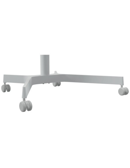 MESA LEITZ ERGO REG.EN ALTURA NEUMATICA TABLERO 80X60 CM 4 RUEDAS BL.