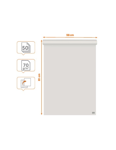 BLOC CONGRESO NOBO PAPEL RECICL CUAD/LISO 580X810MM 50H. 70GR 2 UD. BLOC CONGRESO NOBO PAPEL RECICL CUAD/LISO 580X810MM 50H. 70GR 2 UD.