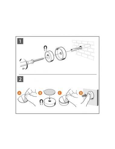PIZARRA BL.NOBO MODULAR SIN MARCO ACERO MAGNETICA 600X450MM
