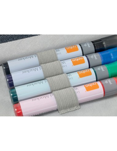 BOLSA KIT ACCESORIOS NOBO PIZARRA BL.230X200X355MM