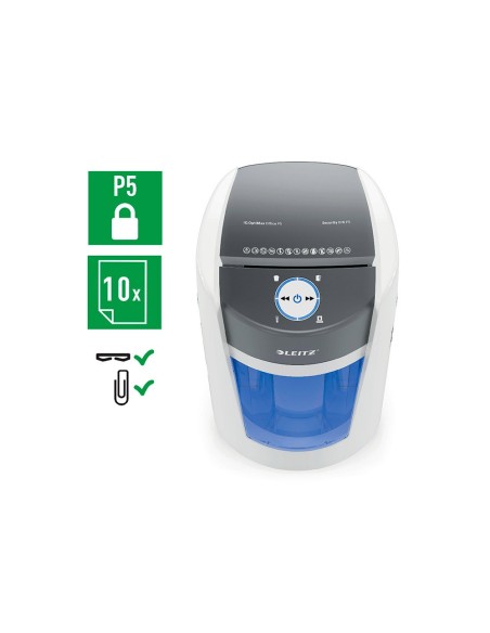 DESTRUCTORA DOC LEITZ OPTIMAX 10H. PARTICULAS P5 DESTRUYE GRAPAS DESTRUCTORA DOC LEITZ OPTIMAX 10H. PARTICULAS P5 DESTRUYE GRAPAS