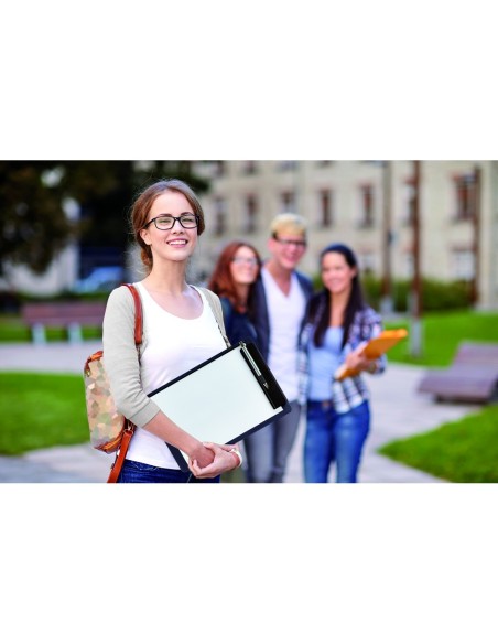 PORTANOTAS MAUL GO A4 PLAST.RECICLADO PINZA NG.