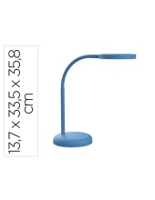 LAMPARA ESCRITORIO MAUL LED JOY AZ. 137X335X358MM
