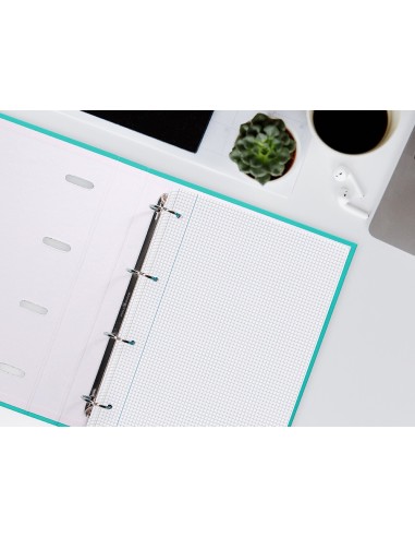 RECAMBIO  A4 200+50H. 90G/M2 4MM MARGEN4 TAL.