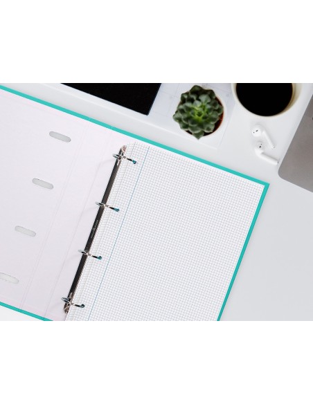 RECAMBIO  A4 200+50H. 90G/M2 4MM MARGEN4 TAL.