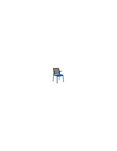 SILLA RD CONFIDENTE BRAZOS FIJOS EST.MET.ASIENTO IGNIF AZ. RESP MALLA SILLA RD CONFIDENTE BRAZOS FIJOS EST.MET.ASIENTO IGNIF AZ. RESP MALLA