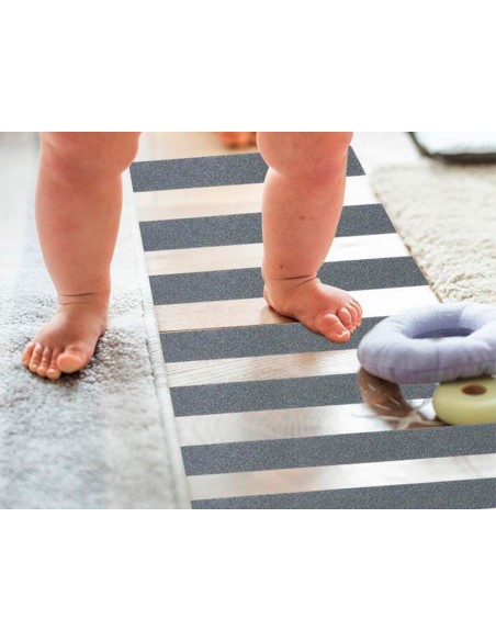 CINTA ANTIDESLIZANTE Q-CON.GRIS 5MT X 50MM