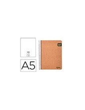 CUADERNO ESP. A5 ECOUSE T.CART KRAFT CONTRACOL 120H RECIC  80GR.LISO 2