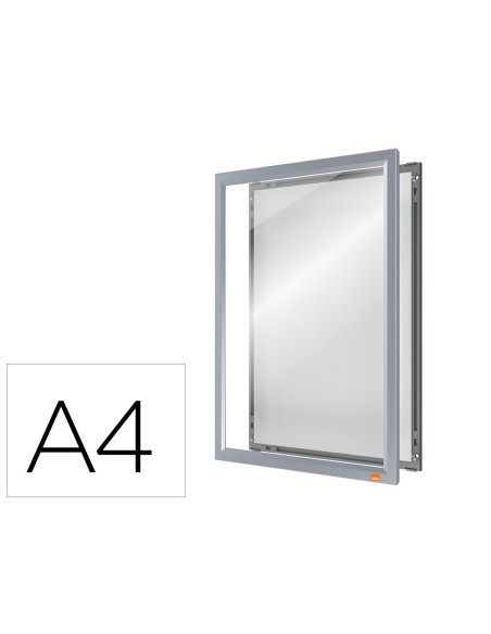 MARCO PORTANUNCIOS NOBO IMPRESSION PRO A4 MARCO CLIP AL.235X13X325MM MARCO PORTANUNCIOS NOBO IMPRESSION PRO A4 MARCO CLIP AL.235X13X325MM