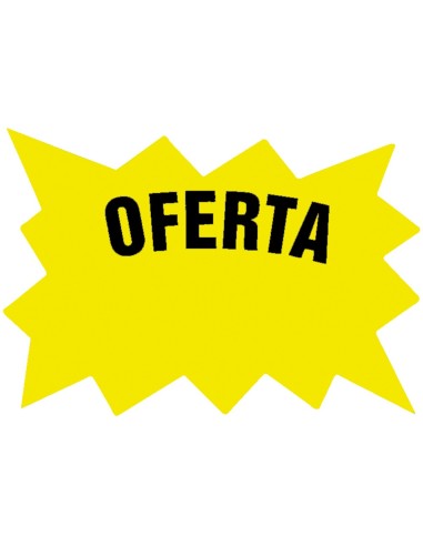 CARTEL CART. ETIQUETAS MARCAPRECIOS 110X80MM AM.FL. 50UD.