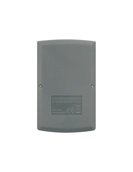 CALCULADORA  BOLSILLO XF07 8D.SOLAR PILAS GRIS 98X62X8MM CALCULADORA  BOLSILLO XF07 8D.SOLAR PILAS GRIS 98X62X8MM