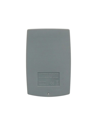 CALCULADORA  BOLSILLO XF03 8D.PILAS GRIS 99X64X9MM