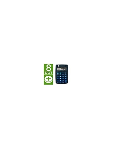 CALCULADORA  BOLSILLO XF02 8D.PILAS AZ. 99X64X9MM CALCULADORA  BOLSILLO XF02 8D.PILAS AZ. 99X64X9MM