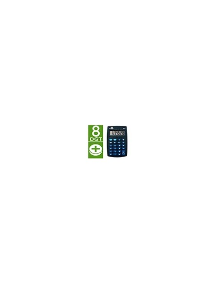 CALCULADORA  BOLSILLO XF02 8D.PILAS AZ. 99X64X9MM CALCULADORA  BOLSILLO XF02 8D.PILAS AZ. 99X64X9MM