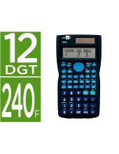 CALCULADORA  CIENTIFICA XF32 12D.240 FUNC T.SOLAR PILAS AZ. 156X85X20