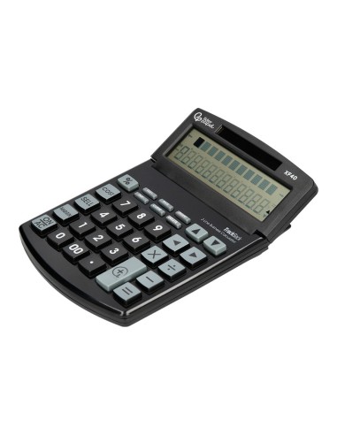 CALCULADORA  XF40 12D.DOS L SOLAR PILAS NG.175X120X30MM 40% PLASTICO