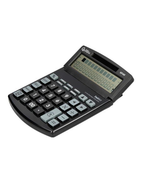 CALCULADORA  XF40 12D.DOS L SOLAR PILAS NG.175X120X30MM 40% PLASTICO