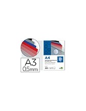 TAPA ENCUADERNACION PP. A3 0.5MM TPTE.PQ.DE 100 UD. 2