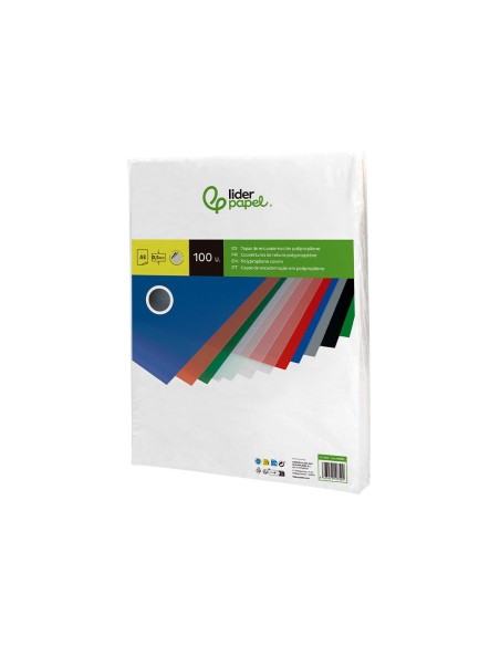 TAPA ENCUADERNACION PP. A3 0.5MM TPTE.PQ.DE 100 UD. TAPA ENCUADERNACION PP. A3 0.5MM TPTE.PQ.DE 100 UD.