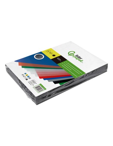 TAPA ENCUADERNACION PP DIN A4 NEGRA ESPESOR 0,5 MM PACK 100UD**22538 TAPA ENCUADERNACION PP DIN A4 NEGRA ESPESOR 0,5 MM PACK 100UD**22538