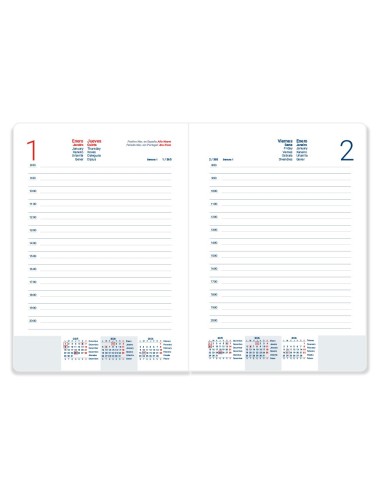 AGENDA ESP. SYROS A5 2026 DÍA PÁGINA RJ. PAPEL 60G FSC AGENDA ESP. SYROS A5 2026 DÍA PÁGINA RJ. PAPEL 60G FSC