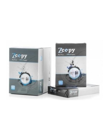PAQ. PAPEL ZCOPY PEFC-ECOLABEL CUERPO 80 DIN A-4 BLANCO 500H