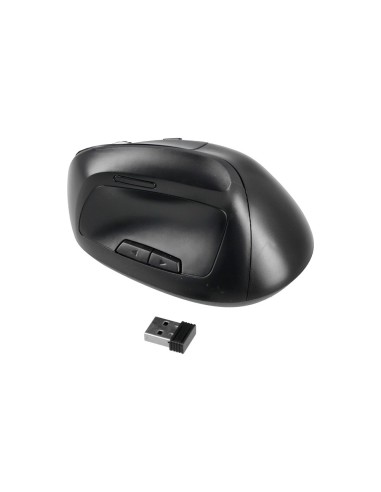 RATON Q-CON.OPTICO INALAMBRICO ERGONOMICO VERT.DPI 800/1200/1600 NG