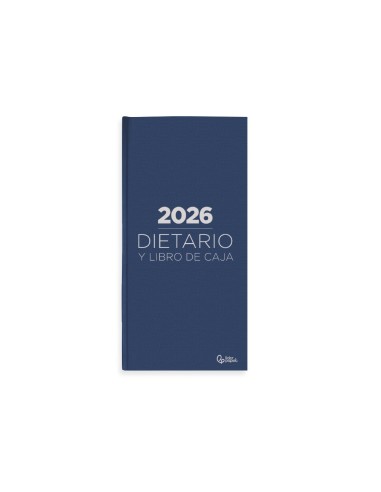 DIETARIO  2026 A5 150X215MM DIA PAGINA AZ. PAPEL 70GR.FSC