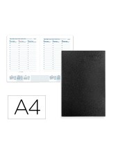 AGENDA ENCUADERNADA  CORFU A4 2026 SEMANA VISTA NG.PAPEL 60GR.FSC