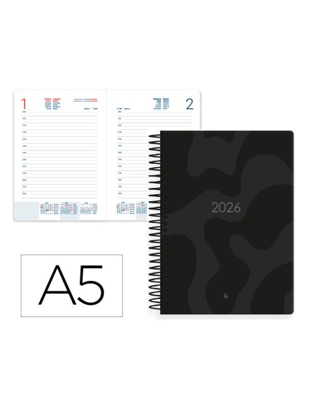 AGENDA ESP. SYROS 150X210MM 2026 DIA PAGINA NG.PAPEL 60GR.FSC AGENDA ESP. SYROS 150X210MM 2026 DIA PAGINA NG.PAPEL 60GR.FSC