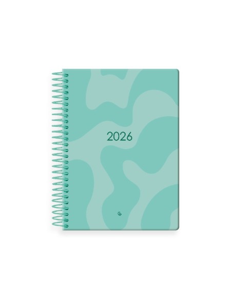 AGENDA ESP. SYROS 150X210MM 2026 DIA PAGINA TURQ.PAPEL 60GR.FSC AGENDA ESP. SYROS 150X210MM 2026 DIA PAGINA TURQ.PAPEL 60GR.FSC
