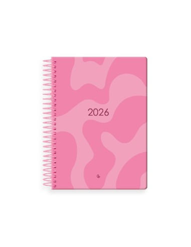 AGENDA ESP. SYROS 150X210MM 2026 DIA PAGINA ROSA PAPEL 60GR.FSC AGENDA ESP. SYROS 150X210MM 2026 DIA PAGINA ROSA PAPEL 60GR.FSC