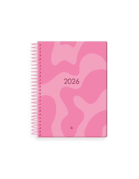 AGENDA ESP. SYROS 150X210MM 2026 DIA PAGINA ROSA PAPEL 60GR.FSC AGENDA ESP. SYROS 150X210MM 2026 DIA PAGINA ROSA PAPEL 60GR.FSC