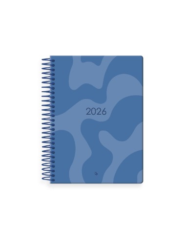 AGENDA ESP. SYROS 150X210MM 2026 DIA PAGINA AZ. PAPEL 60GR.FSC