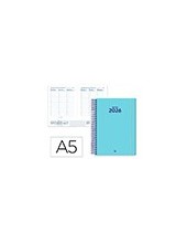 AGENDA ESP. CLASSIC A5 2026 SEMANA VISTA AZ. CLARO PAPEL 70GR.FSC 2