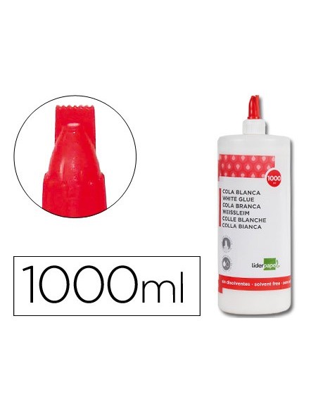 PEGAMENTO COLA BLANCA LAVABLE 1000 ML PEGAMENTO COLA BLANCA LAVABLE 1000 ML