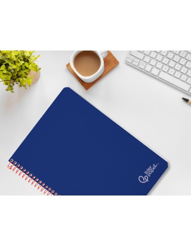 CUADERNO ESP. WITTY FL. T.DURA 4MM 80H. 75GR. AZ.