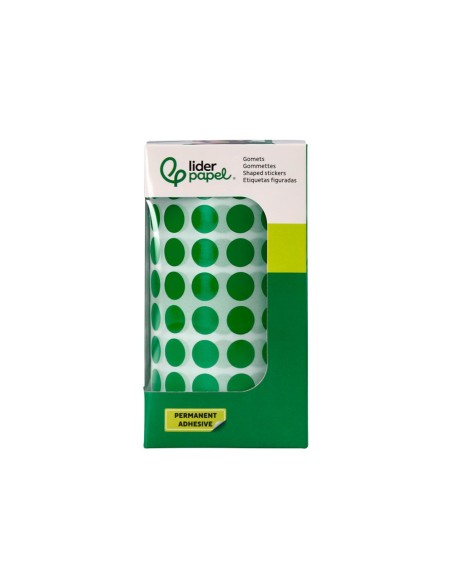 GOMETS  AUTOADHESIVO CIRCULOS 10,5MM VE. ROLLO 6000 UD.EN CAJA CARTON