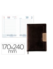 AGENDA ENCUADERNADA  DORIOS 170X240MM 2026 D/P NG.PAPEL 70GR.FSC