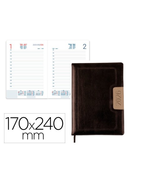 AGENDA ENCUADERNADA DORIOS 170X240MM 2026 D/P NG.PAPEL 70GR.FSC AGENDA ENCUADERNADA DORIOS 170X240MM 2026 D/P NG.PAPEL 70GR.FSC