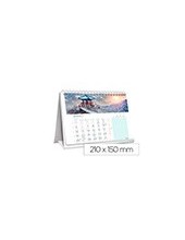 CALENDARIO ESP.TRIANGULAR  IMAGENES CIUDADES 2026 21X15 CM PEGATINAS 2