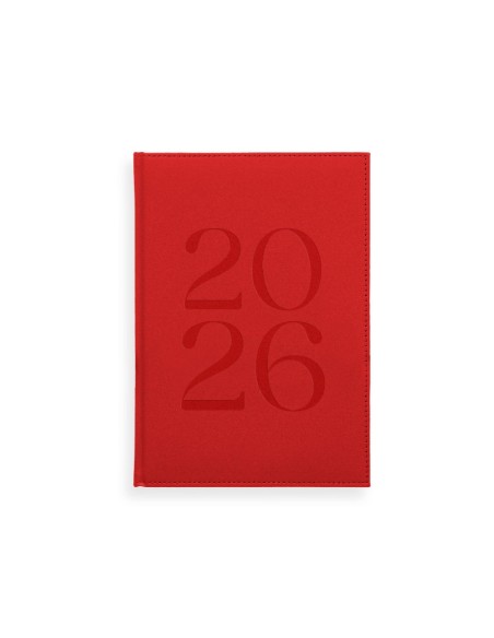 AGENDA ENCUADERNADA  CRETA 170X240MM 2026 D/P  RJ. PAPEL 70GR.FSC AGENDA ENCUADERNADA  CRETA 170X240MM 2026 D/P  RJ. PAPEL 70GR.FSC
