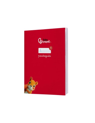 CUADERNO LIDERPAPEL A4 PAUTAGUIA T.CARTONCILLO 32H 70GR. 4MM