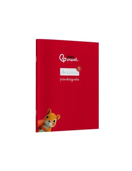 CUADERNO LIDERPAPEL A4 PAUTAGUIA T.CARTONCILLO 32H 70GR. 4MM