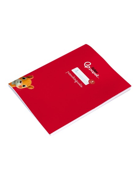 CUADERNO LIDERPAPEL A4 PAUTAGUIA T.CARTONCILLO 32H 70GR. 4MM