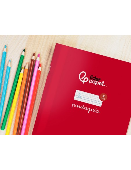 CUADERNO LIDERPAPEL A4 PAUTAGUIA T.CARTONCILLO 32H 70GR. 4MM